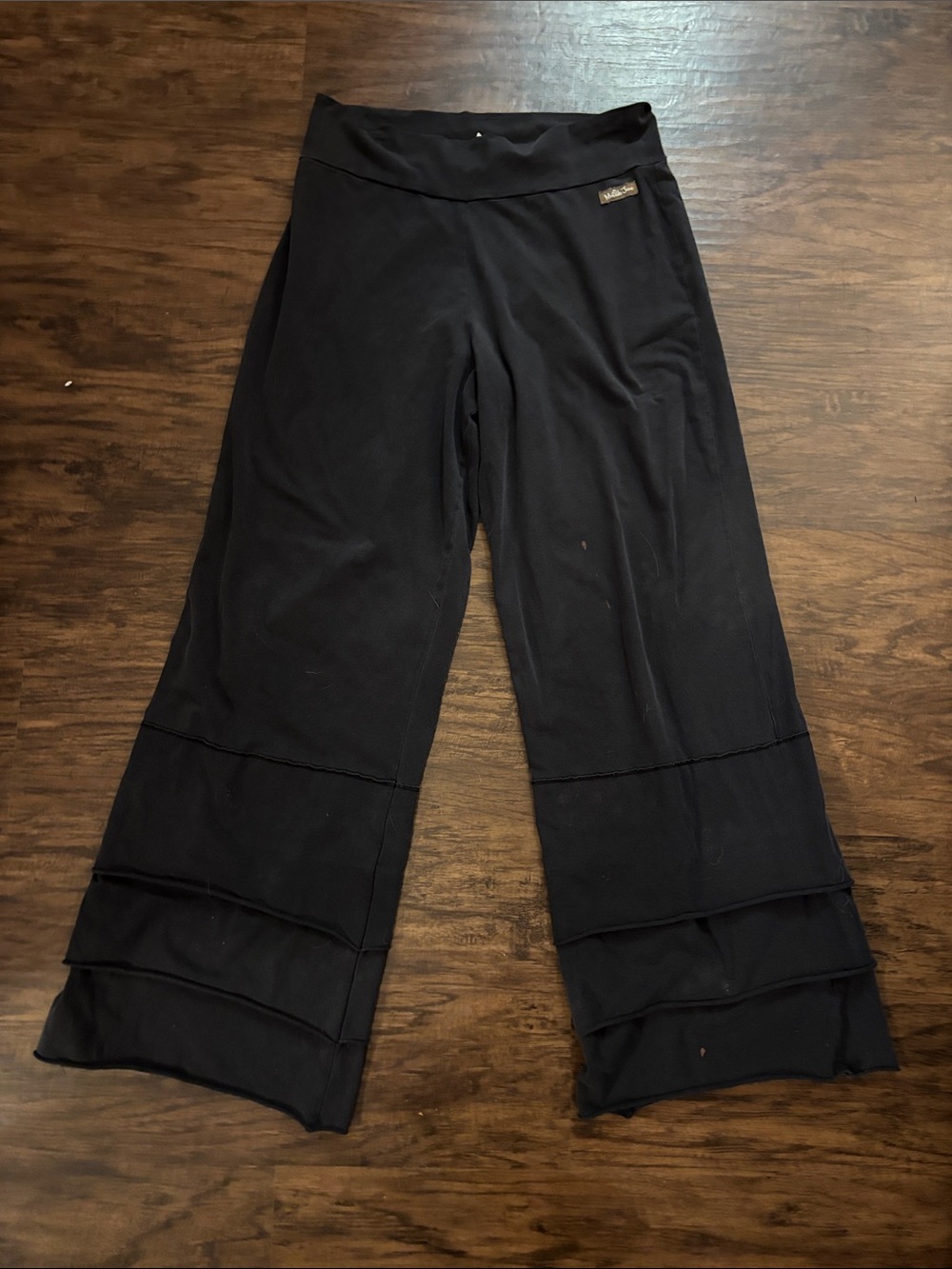 Matilda Jane Black Wide-Leg Lounge Pants